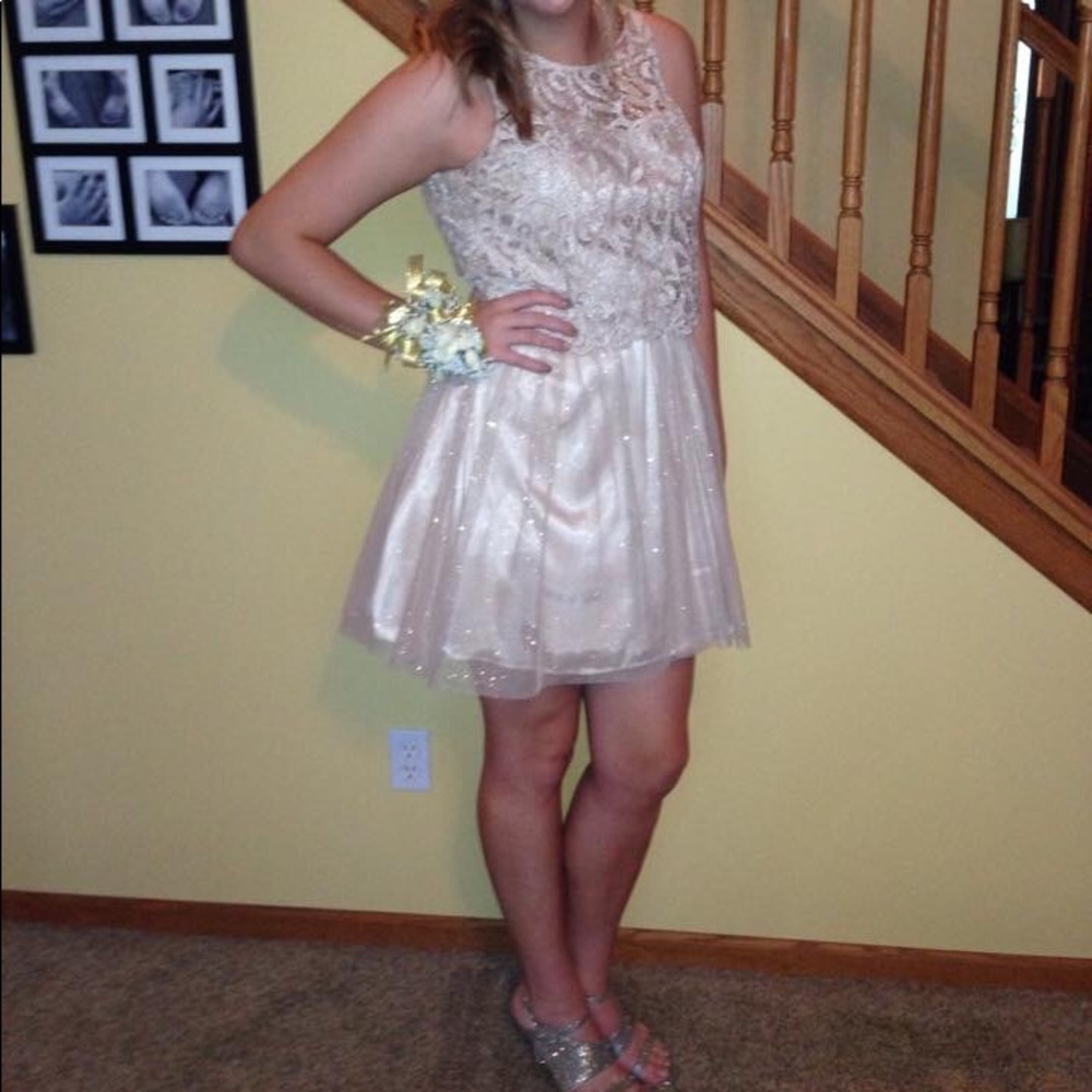 Super sparkly Hoco dress